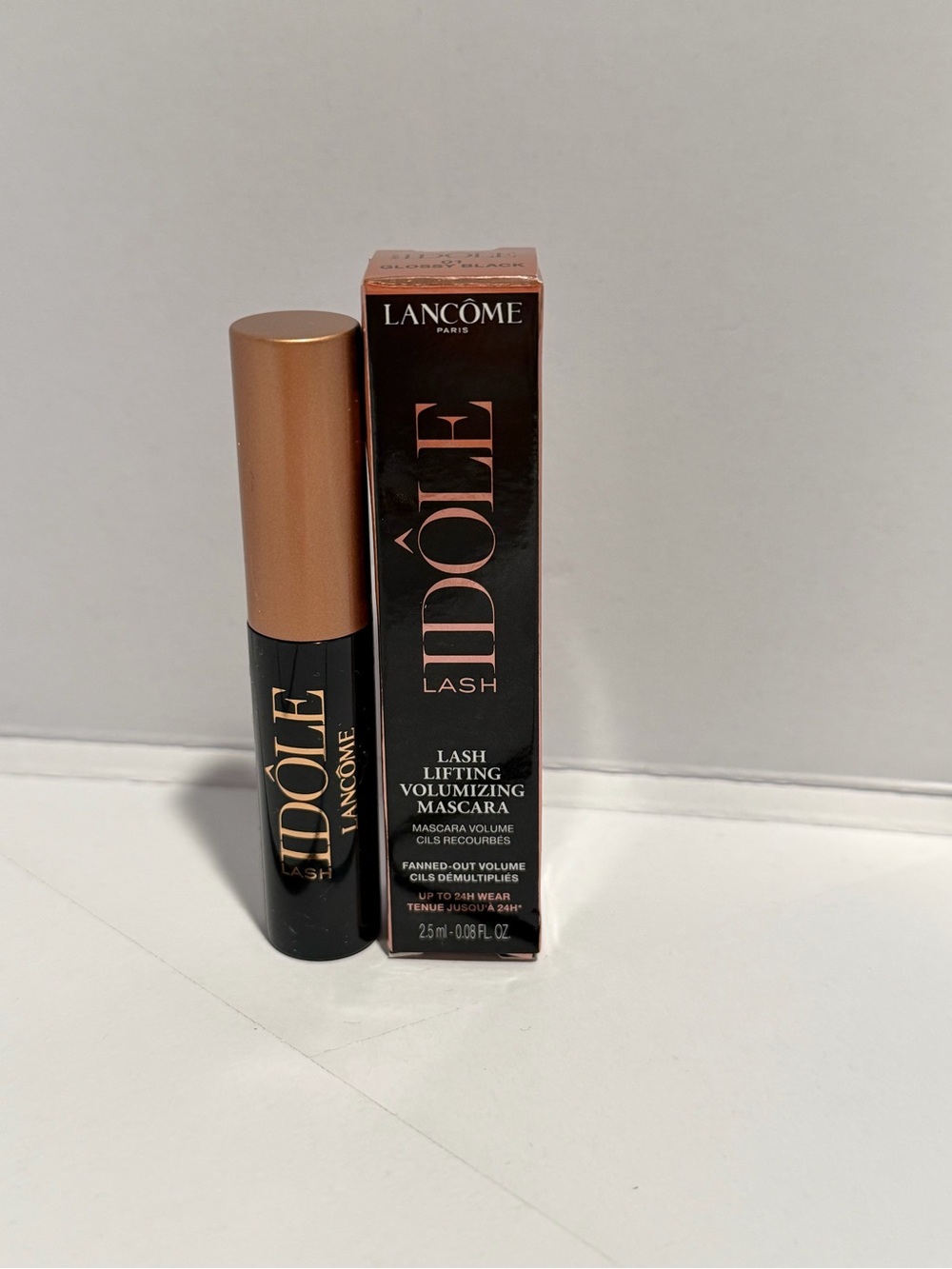 NIB Lancôme IDOLE Lash Lifting Volumizing Mascara Travel 2.5ml/0.08oz BLACK - Picture 1 of 9